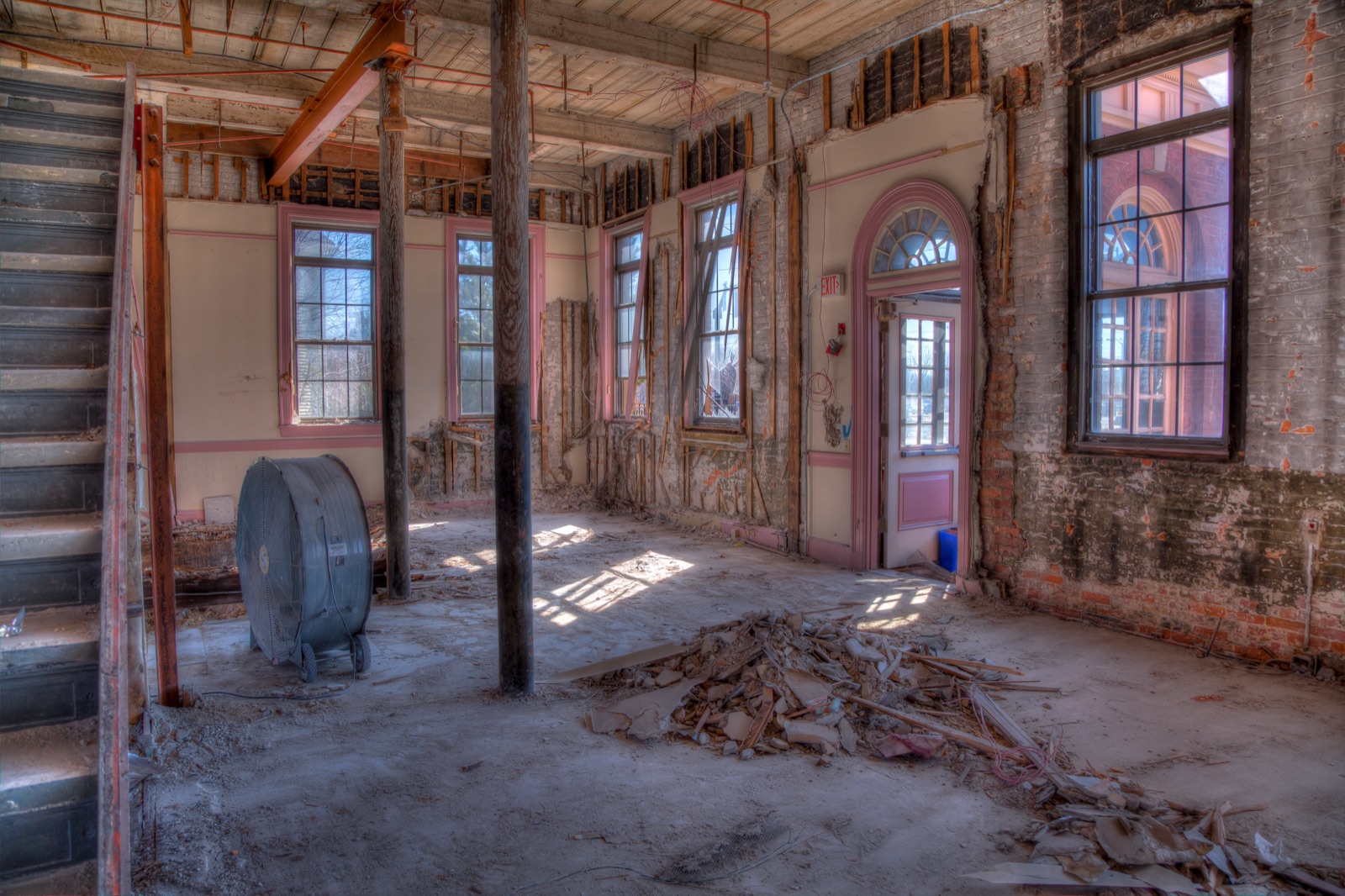 Charles Wright Academy construction site